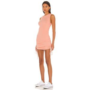 NEW M BB Dakota by Steve Madden Smokeshow Dress in Peach Parfait REVOLVE $49